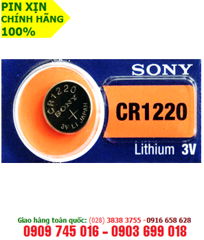 Pin 3v lithium Sony CR1220 chính hãng